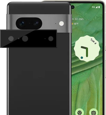 lazzymoby Camera Lens Protector for Google Pixel 7 5G, 3D Lookes, Whole Camera Protection(Pack of 1)