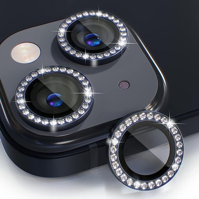 Bnny Camera Lens Protector for r iPhone 14/ iPhone 14 Plus, Camera Ring For iPhone 14/ iPhone 14 Plus(Pack of 2)
