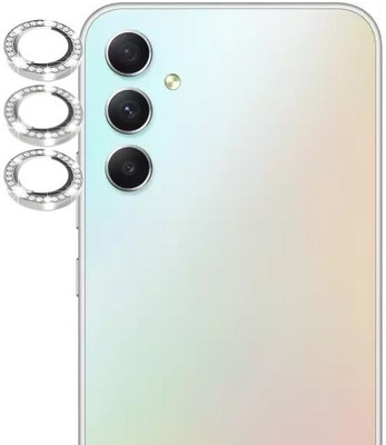 ankSONline Camera Lens Protector for Samsung Galaxy A15, Samsung Galaxy A25 5G, |Full Coverage 9H Surface Hardness|(Pack of 3)