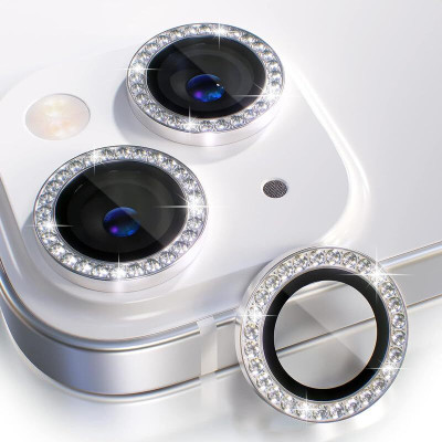 suoman Camera Lens Protector for iPhone 15, iPhone 15 Plus(Pack of 2)