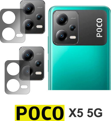 Cinzia Camera Lens Protector for POCO X5 5G(Pack of 2)