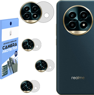 DVANK Camera Lens Protector for REALME 13 PRO 5G [Unbreakable Material](Pack of 4)
