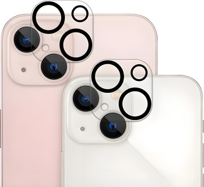 LOWCOST ASM Camera Lens Protector for iPhone 13, Camera Lens Ring Guard Protector for iPhone 13(Pack of 2)