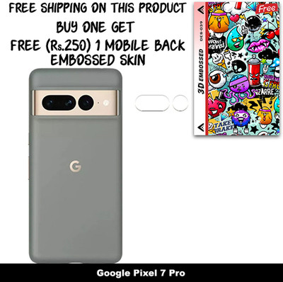 ARBAN Camera Lens Protector for Google Pixel 7 Pro FREE 1 3D EMBOSSED SKIN FOR MOBILE BACK WITH CUT C1S039(Pack of 1)