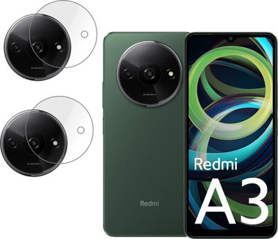 CINZIA Back Camera Lens Glass Protector for REDMI A3(Pack of: 2)