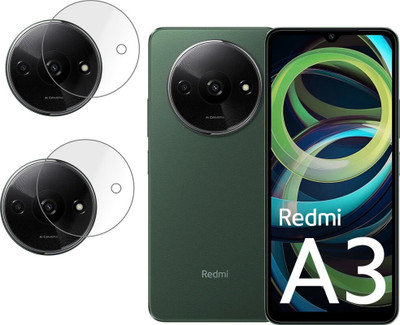 PONDRIK Back Camera Lens Glass Protector for REDMI A3(Pack of: 2)