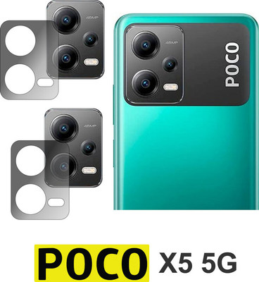 Cinzia Camera Lens Protector for POCO X5 5G(Pack of 2)