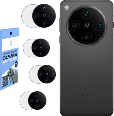 SHIVATRIX Camera Lens Protector for OPPO FIND X8 PRO 5G, [Unbreakable Flexible Polycarbonate Material](Pack of 4)