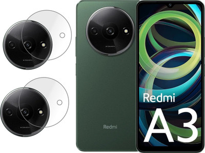 CINZIA Back Camera Lens Glass Protector for REDMI A3(Pack of: 2)