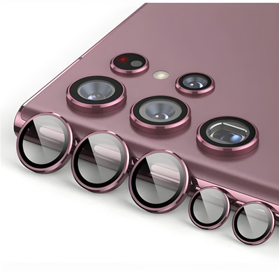 LOWCOST ASM Camera Lens Protector for Samsung galaxy S23 Ultra, Samsung galaxy S23 Ultra red camera lens Protector(Pack of 1)