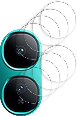 SOMTONE Back Camera Lens Glass Protector for vivo Y300 5G CAMERA LENS Protector | Edge to Edge Full Coverage(Pack of: 4)