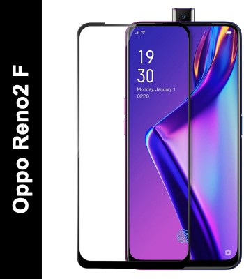 Flipkart SmartBuy Edge To Edge Tempered Glass for Oppo Reno2 F(Pack of 1)