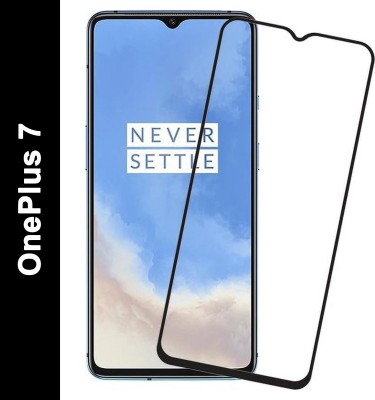 COSHIBA Edge To Edge Tempered Glass for OnePlus 7, ONEPUS 7(Pack of 1)
