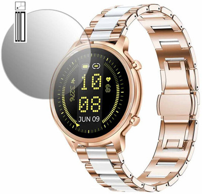 DOUMOF Edge To Edge Screen Guard for Pebble Celia SMARTWATCH(Pack of 1)