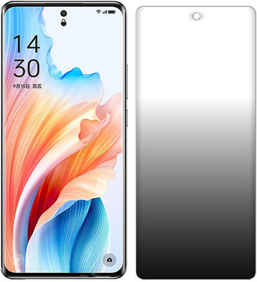FCS Edge To Edge Screen Guard for Oppo A2 Pro Front (Matte)(Pack of 1)