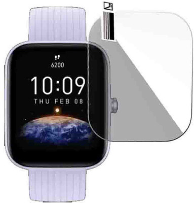 HIDEOUS Edge To Edge Screen Guard for Amazfit Jump(Pack of 1)