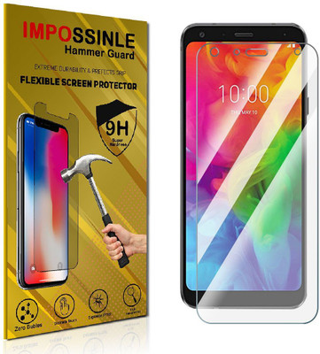 Enlinea Edge To Edge Screen Guard for LG Q7 Front (Glossy)(Pack of 1)