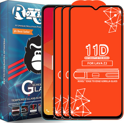 Roxel Edge To Edge Screen Guard for LAVA Z2(Pack of 3)