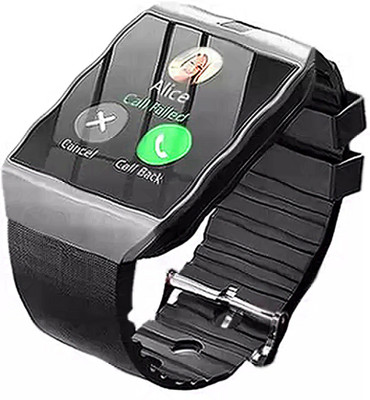 siglaciz Edge To Edge Tempered Glass for Smart WatchBluetoothWrist(Pack of 2)