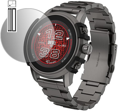 DOUMOF Edge To Edge Screen Guard for Diesel Griffed Gen 6 SMARTWATCH(Pack of 1)