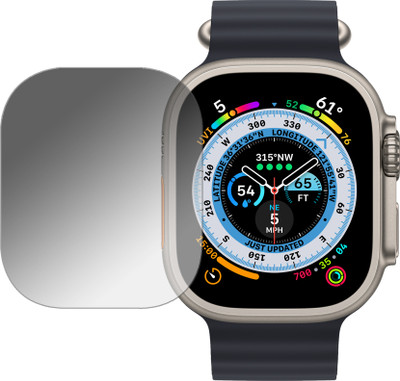 EJZATI Edge To Edge Screen Guard for APPLE WATCH ULTRA SMARTWATCH SCREEN GUARD(Pack of 1)