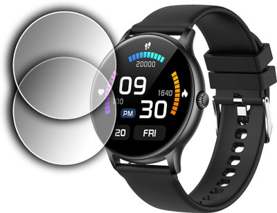 EJZATI Edge To Edge Screen Guard for FIRE BOLTT NINJA TALK SMARTWATCH(Pack of 2)