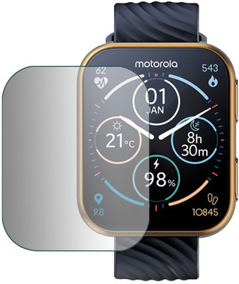 YCHROZE Edge To Edge Screen Guard for Motorola Moto Watch 200(Pack of 1)