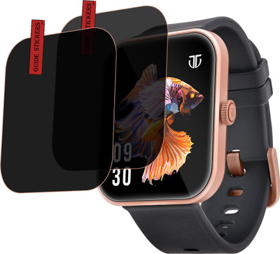 EJZATI Edge To Edge Screen Guard for TITAN TALK S SMARTWATCH SCREEN GUARD(Pack of 2)
