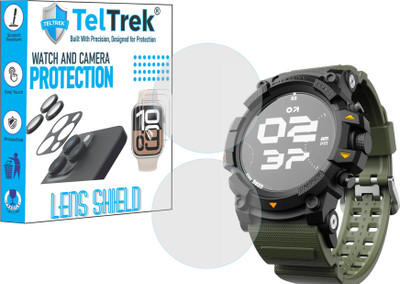 TELTREK Edge To Edge Screen Guard for BOULT Thrux GPS Tracker(Pack of 2)