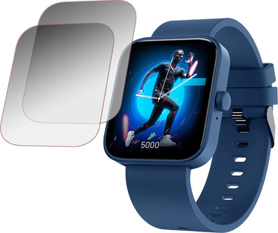EJZATI Edge To Edge Screen Guard for CROSSBEATS IGNITE SPECTRA PLUS SMARTWATCH(Pack of 2)