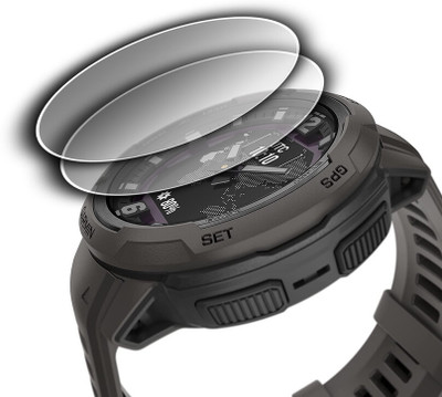 YCHROZE Edge To Edge Screen Guard for GARMIN Instinct Crossover(Pack of 2)