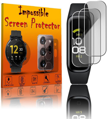 FCS Edge To Edge Screen Guard for Samsung Galaxy Fit 2(Pack of 3)