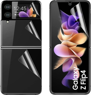 TheApallio Edge To Edge Screen Guard for Samsung Galaxy Z Flip 4 5G(Pack of 1)