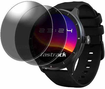 HIDEOUS Edge To Edge Screen Guard for Fastrack Revoltt FR2 smartwatch(Pack of 2)