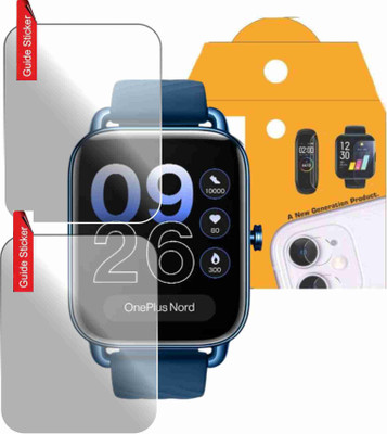 FINCH Edge To Edge Screen Guard for ONEPLUS NORD WATCH(Pack of 2)