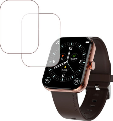 EJZATI Edge To Edge Screen Guard for AMBRANE WISE EON MAX SMARTWATCH(Pack of 2)