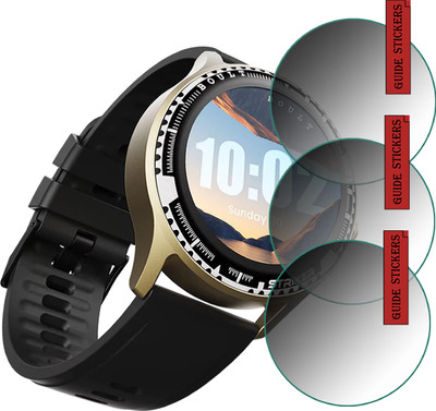 EJZATI Edge To Edge Screen Guard for BOULT STRIKER SMARTWATCH(Pack of 3)