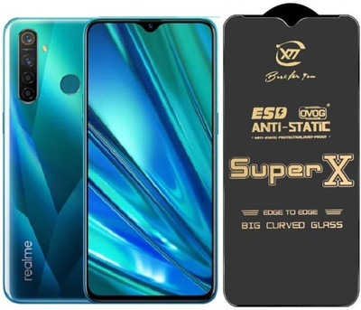 BAZZKARN Edge To Edge Tempered Glass for Edge To Edge Tempered Glass VIVO Y02(Pack of 1)