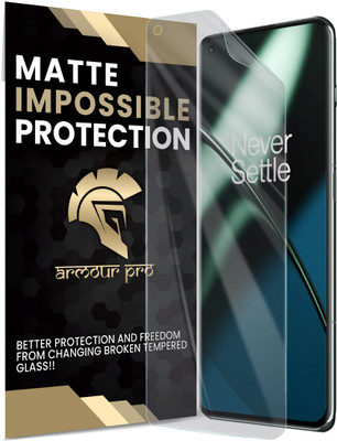 ArmourPro Edge To Edge Screen Guard for OnePlus 11 5G, One Plus 11, ( Not a Tempered Glass, it’s a Unbreakable Nano Fiber Membrane)(Pack of 1)