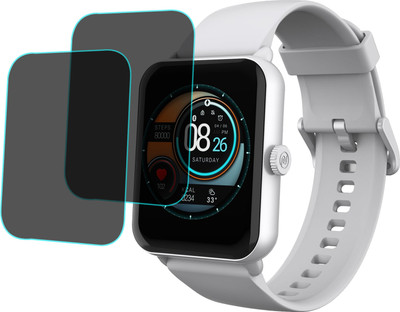 ejzatex Edge To Edge Screen Guard for NOISE COLORFIT ICON 2 VISTA SMARTWATCH(Pack of 2)