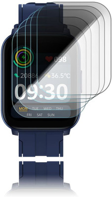 Enlinea Edge To Edge Screen Guard for realme TechLife Watch SZ1001(Pack of 5)