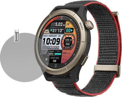 YCHROZE Edge To Edge Screen Guard for Amazfit Cheetah(Pack of 1)