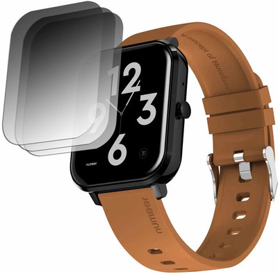 DOUMOF Edge To Edge Screen Guard for Number DialFit SMARTWATCH(Pack of 3)