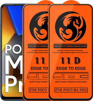 HQ Protection Edge To Edge Screen Guard for Poco M3 Pro(Pack of 2)