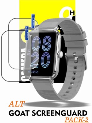 Polenta Edge To Edge Screen Guard for ALT GOAT SMARTWATCH(Pack of 2)