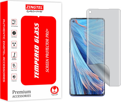 ZINGTEL Edge To Edge Screen Guard for Oppo Find X2 Neo (Anti Glare Matte Nano Liquid Hydrogel Film)(Pack of 1)