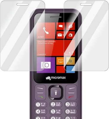 FCS Edge To Edge Screen Guard for Micromax J22 9H Anti Shock(Pack of 2)