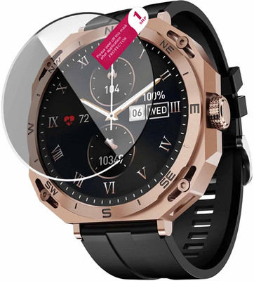 HIDEOUS Edge To Edge Screen Guard for boAt Enigma Z2 smart watch(Pack of 1)