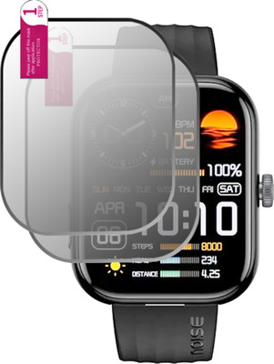 daffin Edge To Edge Screen Guard for Noise ColorFit Ultra 3 Luminary Smartwatch(Pack of 2)