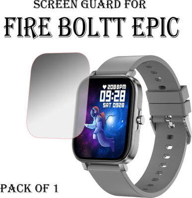 EJZATI Edge To Edge Screen Guard for FIRE BOLTT EPIC SMARTWATCH(Pack of 1)